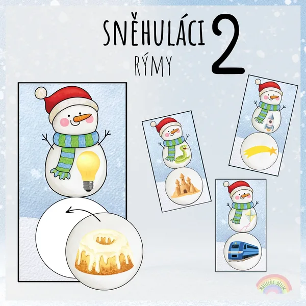 Sněhuláci, rýmy 2 1