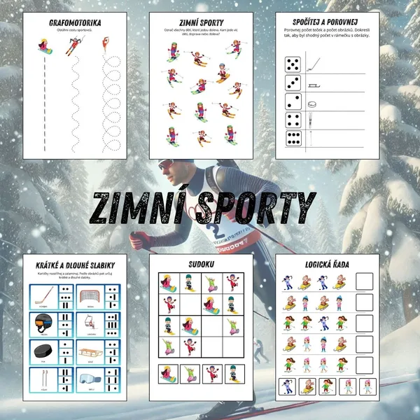 ZIMNÍ SPORTY pro MŠ 1