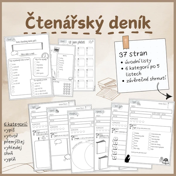 Čtenářský deník 1