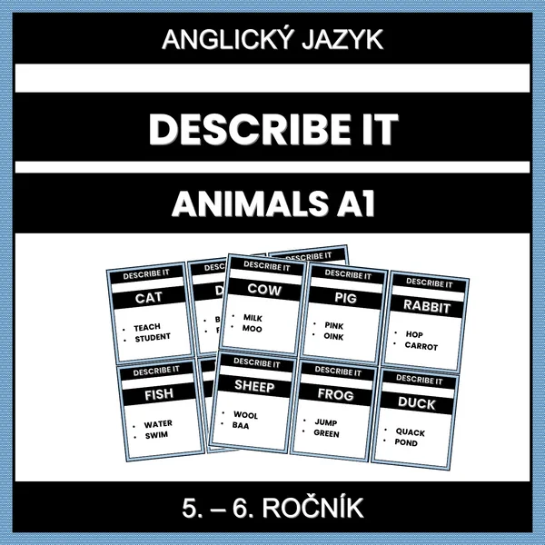 Describe It - Animals (A1) 1