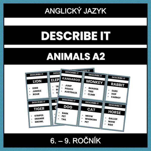 Describe It - Animals (A2) 1