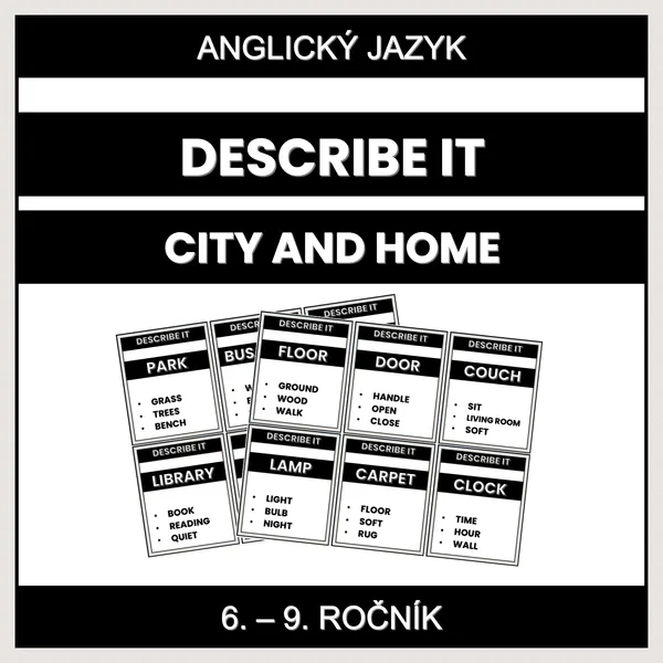 Describe It - City and Home 1