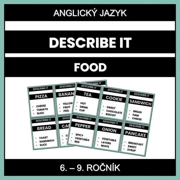 Describe It - Food 1