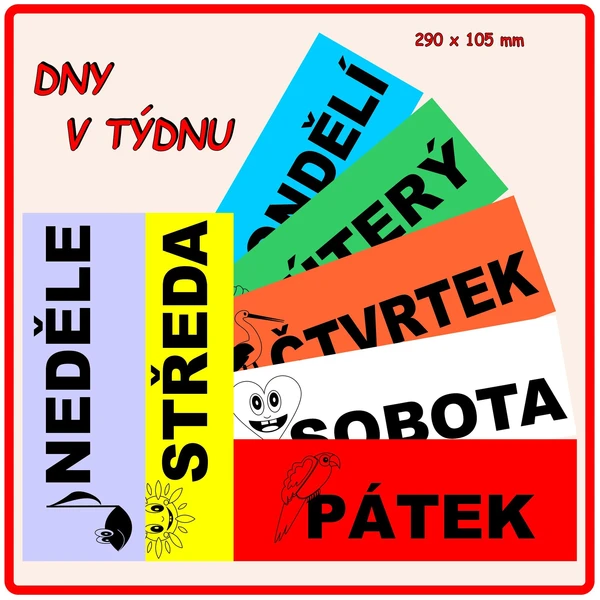 Dny v týdnu 1