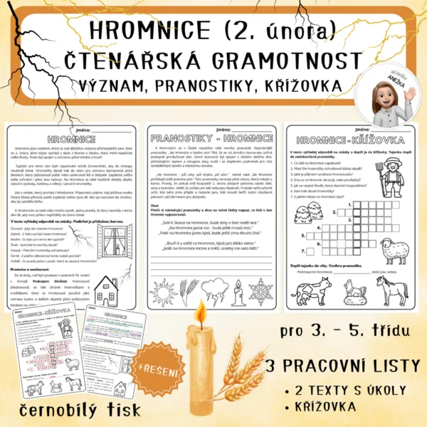 HROMNICE - ČTENÍ S POROZUMĚNÍM (3. - 5. třída) 1