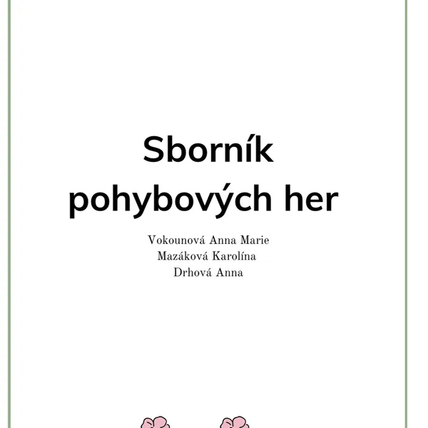 Sborník pohybových her  1