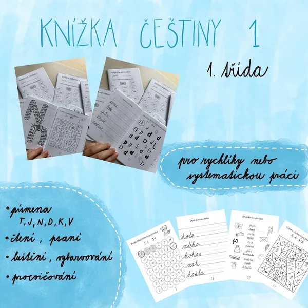 Knížečka češtiny pro prvňáčky 1