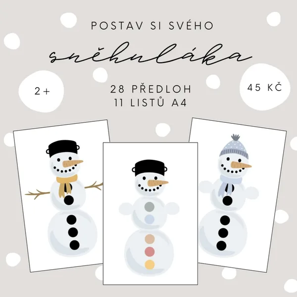 Postav si svého sněhuláka 1