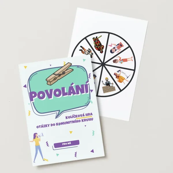 Povolání - kolíčková hra 1