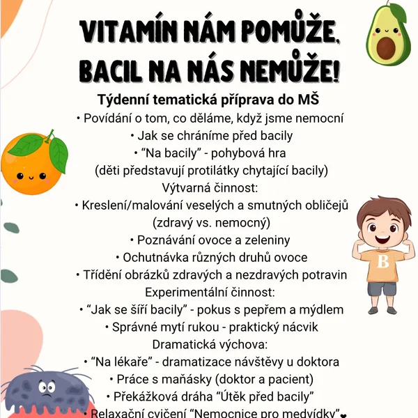 Vitamín nám pomůže, bacil na nás nemůže  1