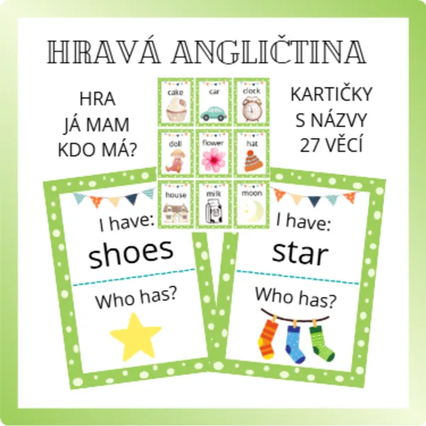 Hravá angličtina: věci 1