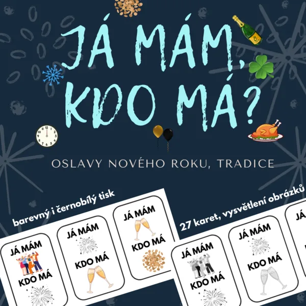 Nový rok - Já mám, kdo má? 1