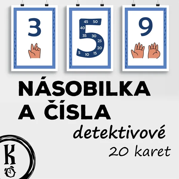 Násobilka a čísla detektivové 1