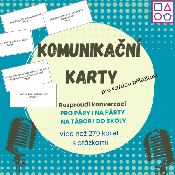 Komunikační karty s otázkami - skvělé pro každou příležitost...  1