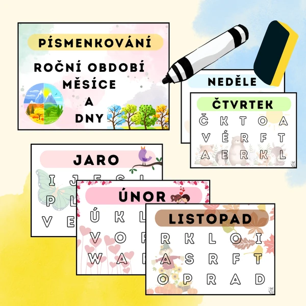 Písmenkování pro předškoláky  1