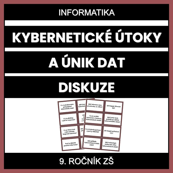 Kybernetické útoky a únik dat - diskuze 1