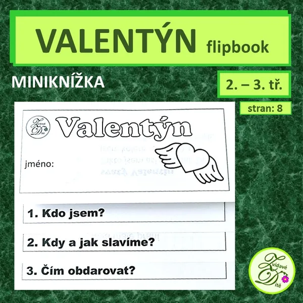Valentýn - flipbook 1