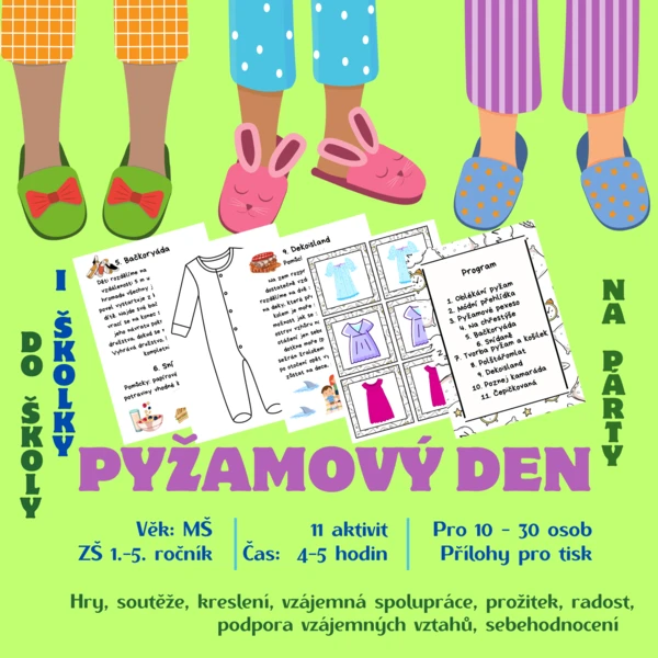 Pyžamový den 1