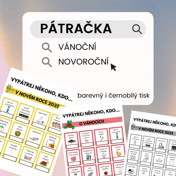 Pátračka - vánoční a novoroční  1