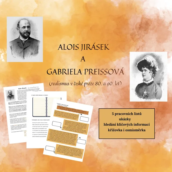 Alois Jirásek a Gabriela Preissová (realismus v české próze 80. a 90. let) 1