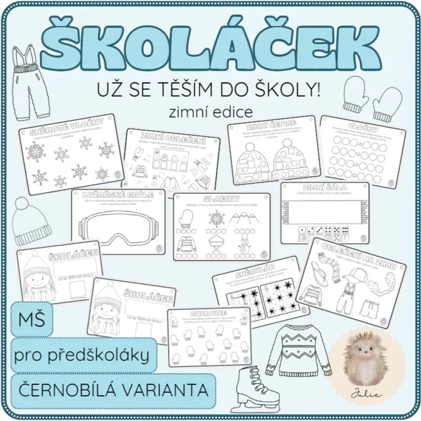 Školáček - zimní edice 1