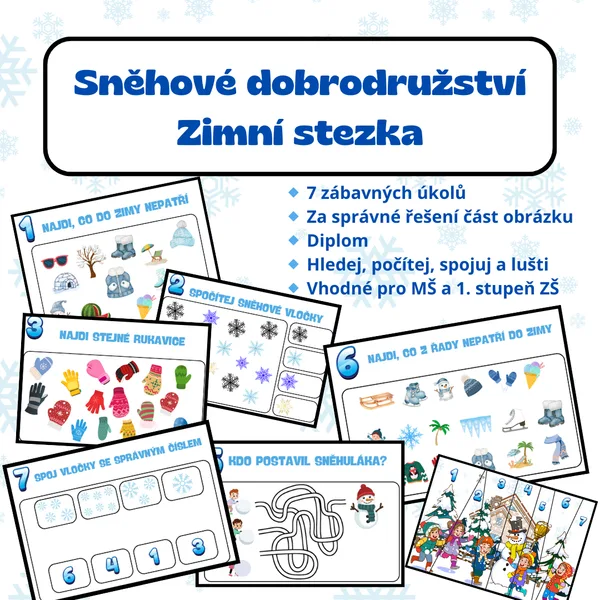 Sněhové dobrodružství: Zimní stezka 1