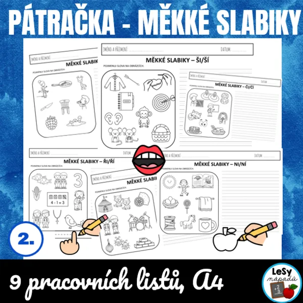 Měkké slabiky - pátračka 1