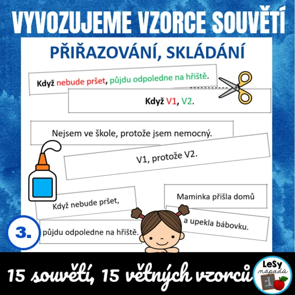 Vyvozujeme vzorce souětí 1