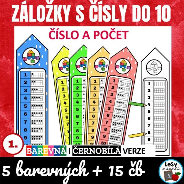 Záložky - počet do 10 1