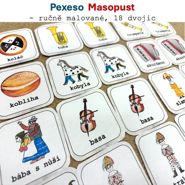 Pexeso - Masopust 1