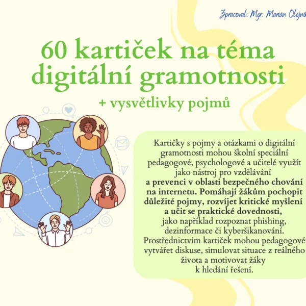 60 kartiček na téma digitální gramotnosti 1