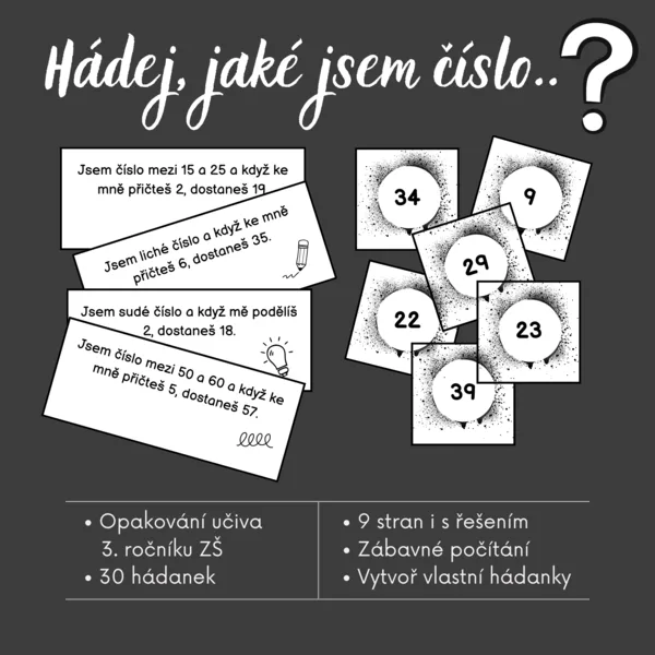 Hádej, jaké jsem číslo.. 1