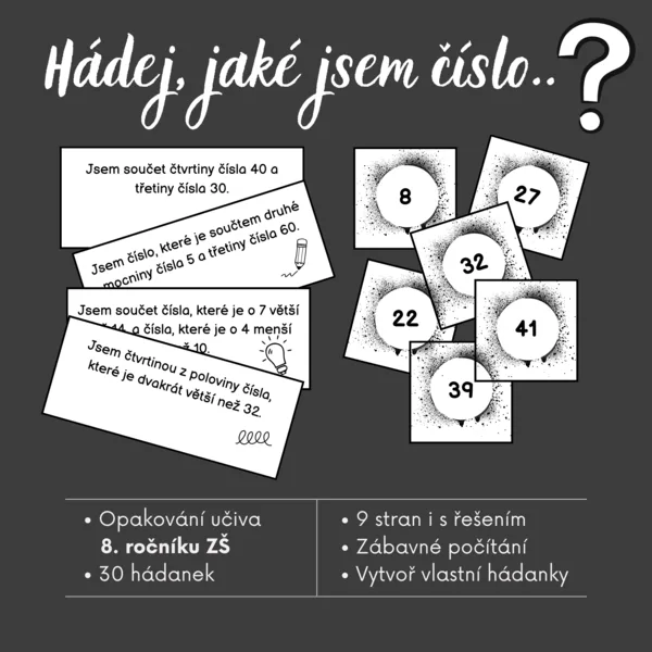 Hádej, jaké jsem číslo.. 1