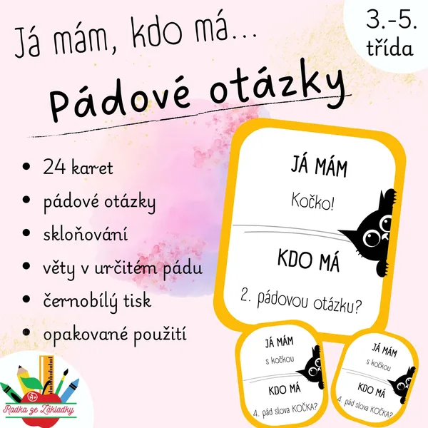 Já mám, kdo má...Pádové otázky 1