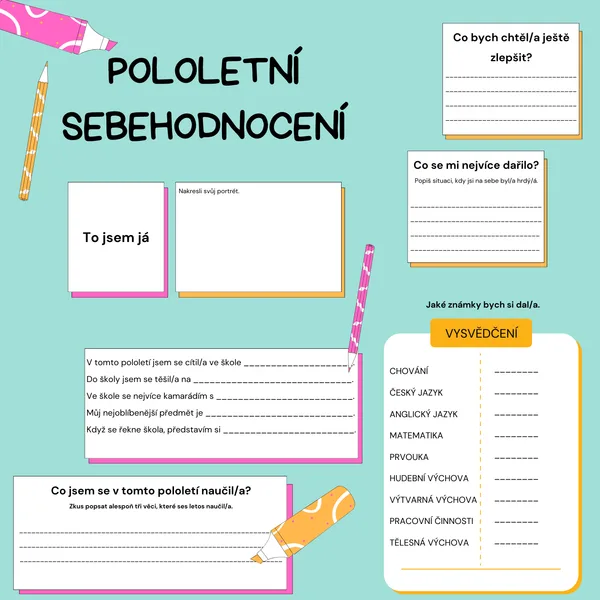 Pololetní sebehodnocení 1