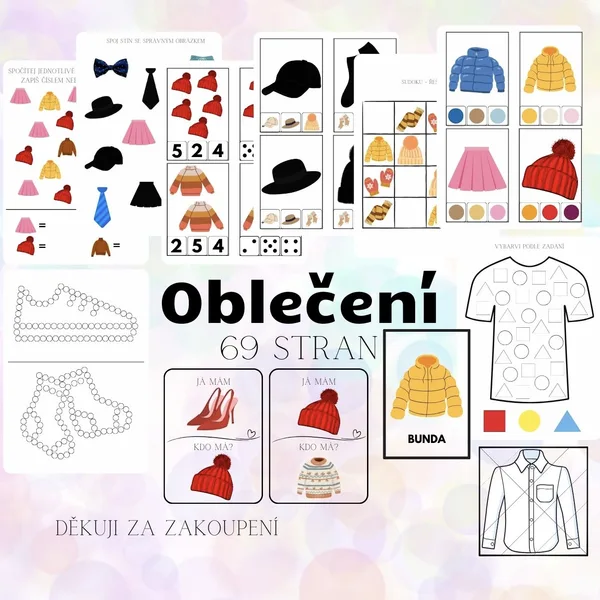 OBLEČENÍ - velký soubor 69 stran 1