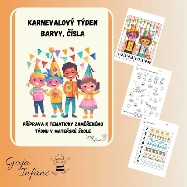 🎭✨ Karnevalový týden 🎉🎨 1