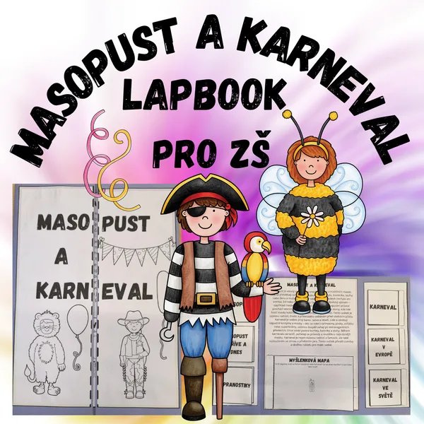 Masopust a karneval - lapbook pro ZŠ 1