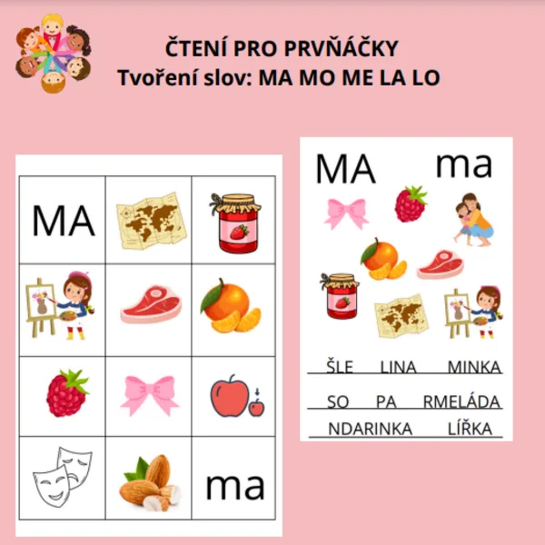 Čtení slabik 1 1