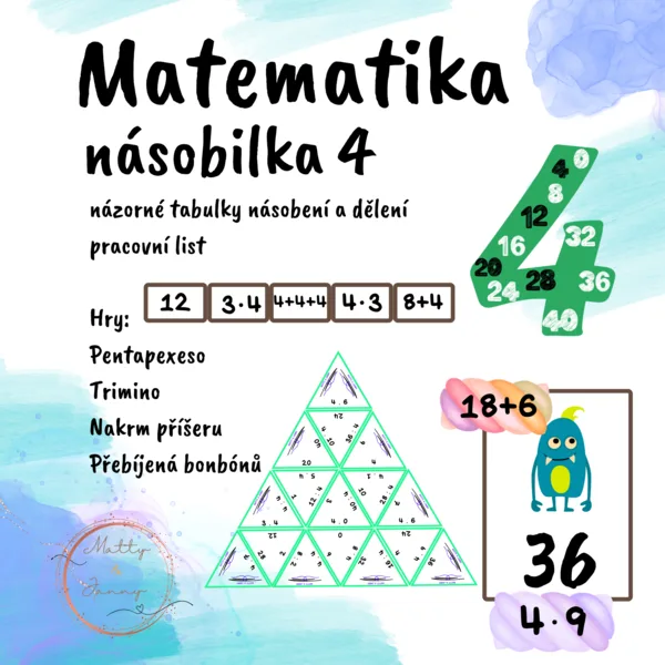 Násobilka 4 1