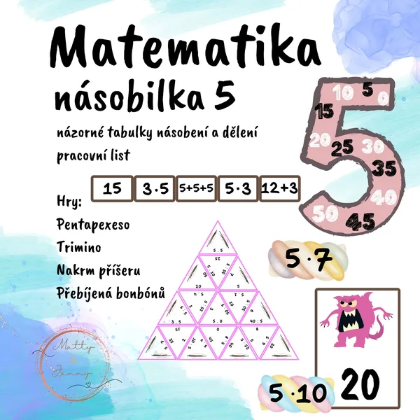 Násobilka 5 1