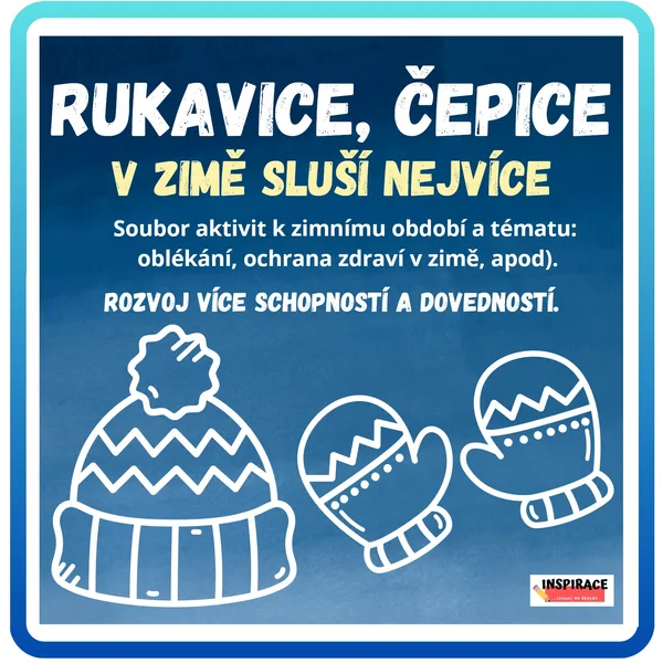 Rukavice, čepice, v zimě sluší nejvíce 1