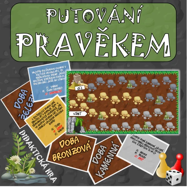 Dějepis - Putování pravěkem - hra 1