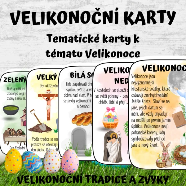 Velikonoční karty 1