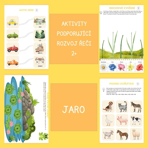 JARO - aktivity podporující rozvoj řeči 2+ 1