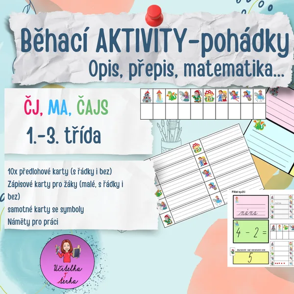 Běhací aktivity - pohádky 1
