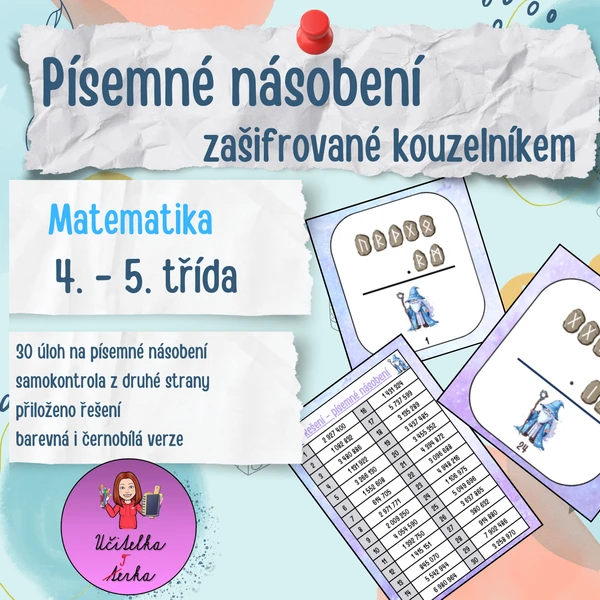 Písemné násobení - runy 1