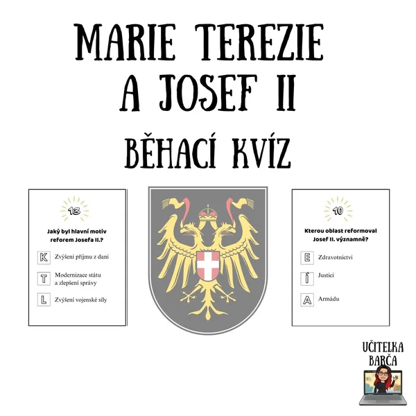 Běhací kvíz - Marie Terezie a Josef II. 1