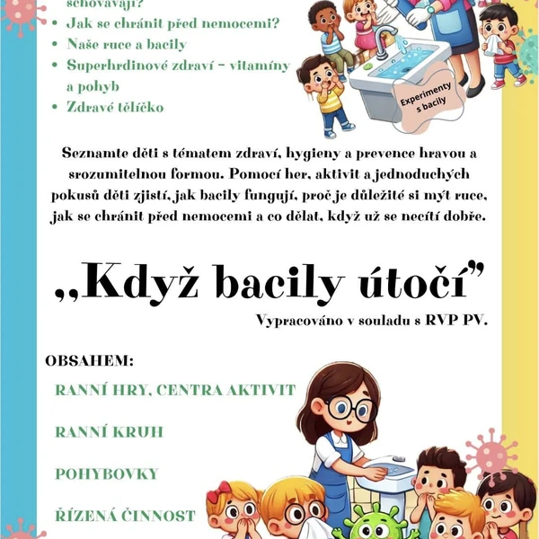 Bacily, zdraví, nemoc, vitamíny 1