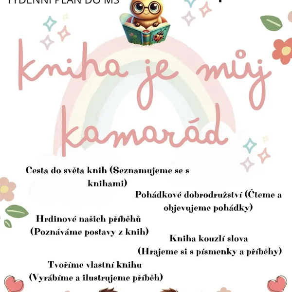 Kniha - přípravy (kniha je můj kamarád) 1